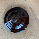 Glazed terracotta pot