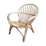 Rattan armchair