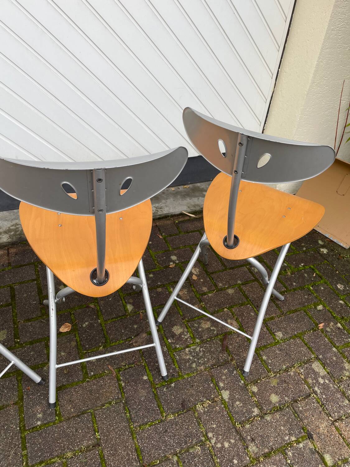 Bonaldo PIU side chairs, set of 3