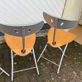 Chaises d’appoint PIU de Bonaldo, set de 3