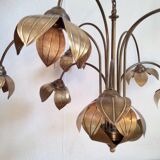 Luster brass flowers