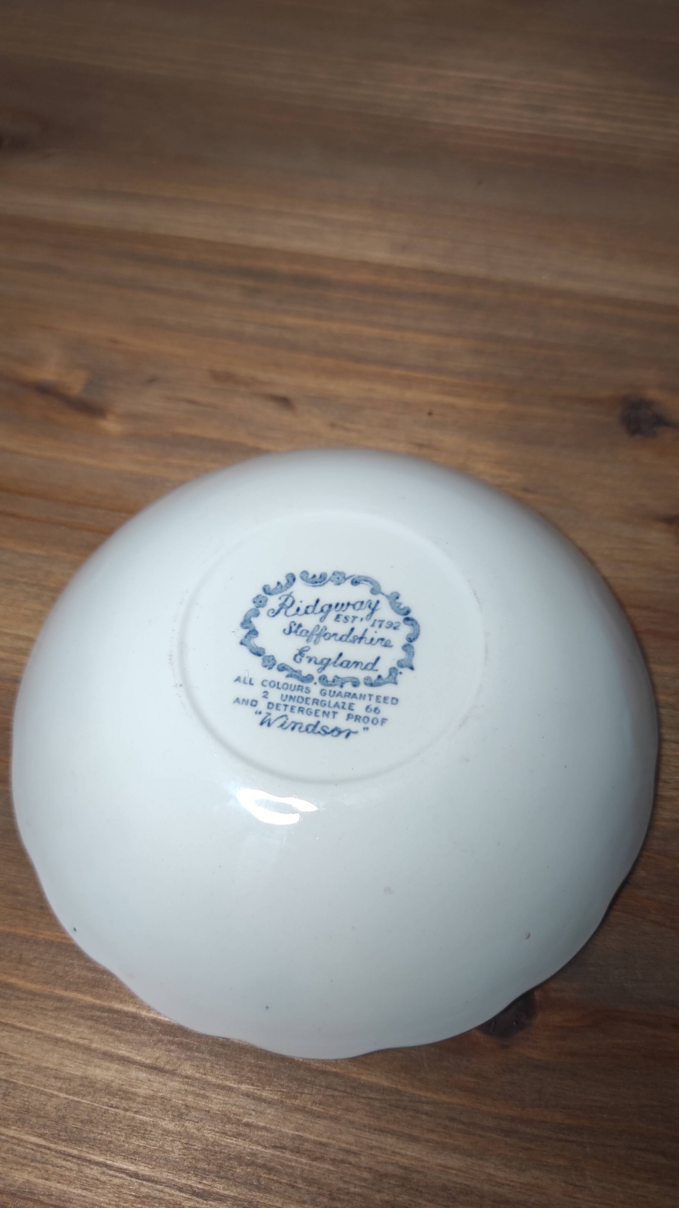 Windsor Blue Flower Bowl