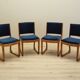 Set of four beech chairs, Danish design, 1950s, designer: Holger Jacobsen,