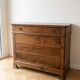 Lot de commodes anciennes en bois marron