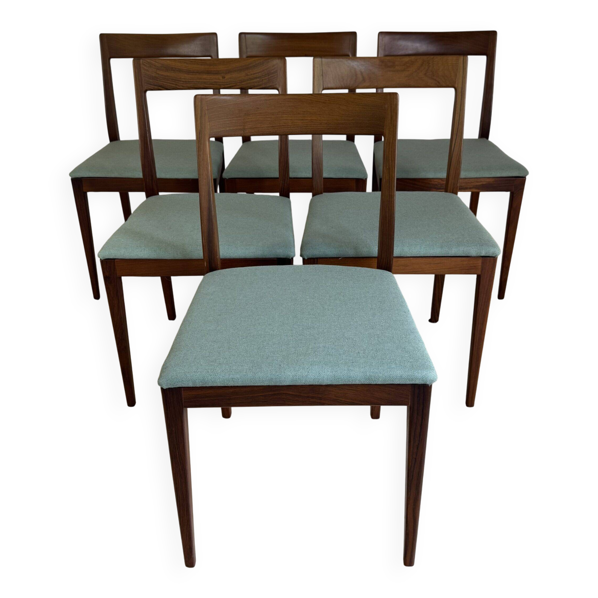 Set of six chairs, Denmark 1960s