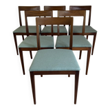Set of six chairs, Denmark 1960s