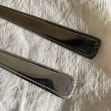 Vintage stainless steel fish cutlery – 12 knives + 12 forks – 1960s