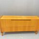 Vintage ash wood commode by F. Jirák for Tatra, 1960, Czechoslovakia.