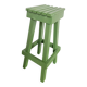 Painted wooden stool