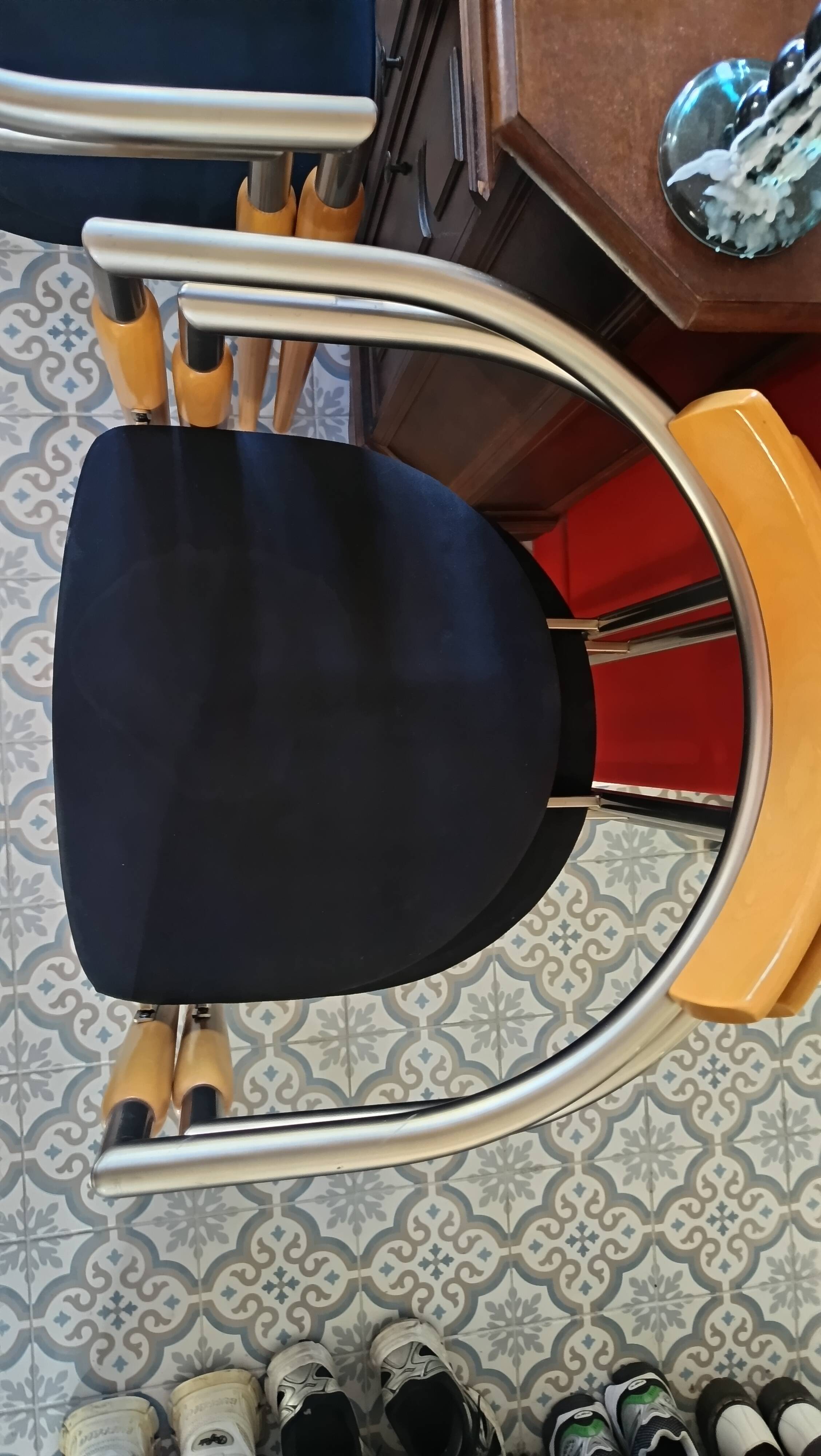 Chaises vintage Effezeta 80'S
