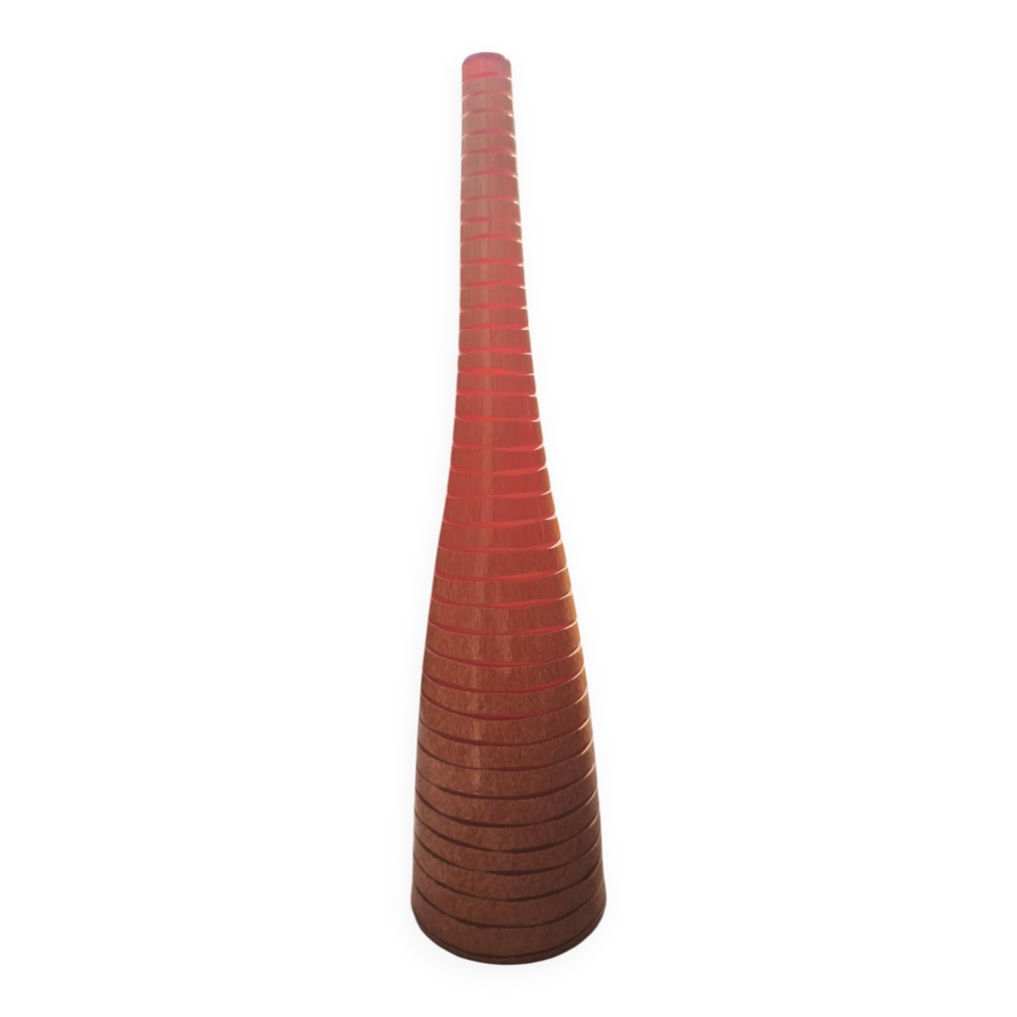 Vase bouteille tigrati de Salviati murano
