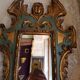 Small Italian Baroque mirror 63x32cm