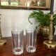 5 verres en cristal