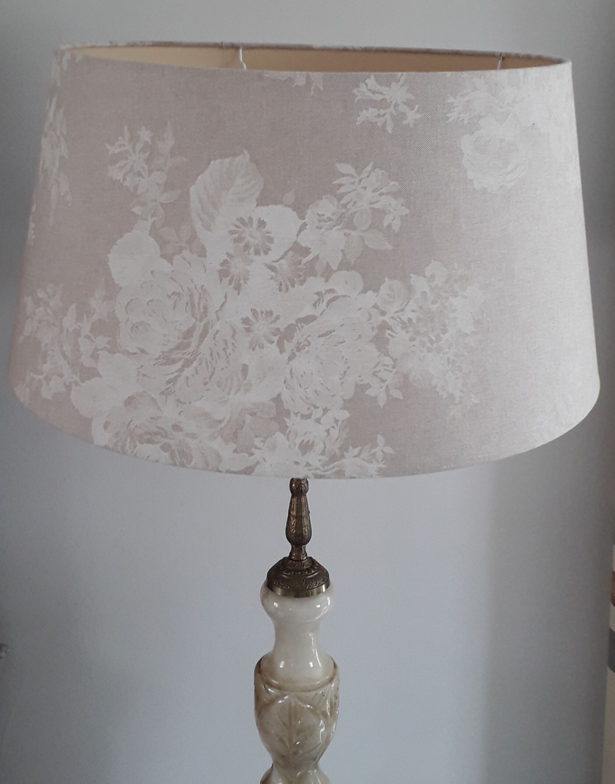 Alabaster floor lamp 1970