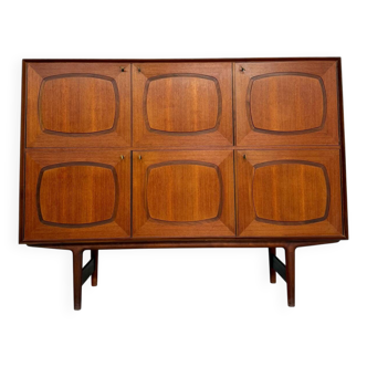 Old Scandinavian sideboard design Alf Aarseth Gustav Bahus Møbelfabrik teak