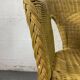 Fauteuil Gondole en rotin