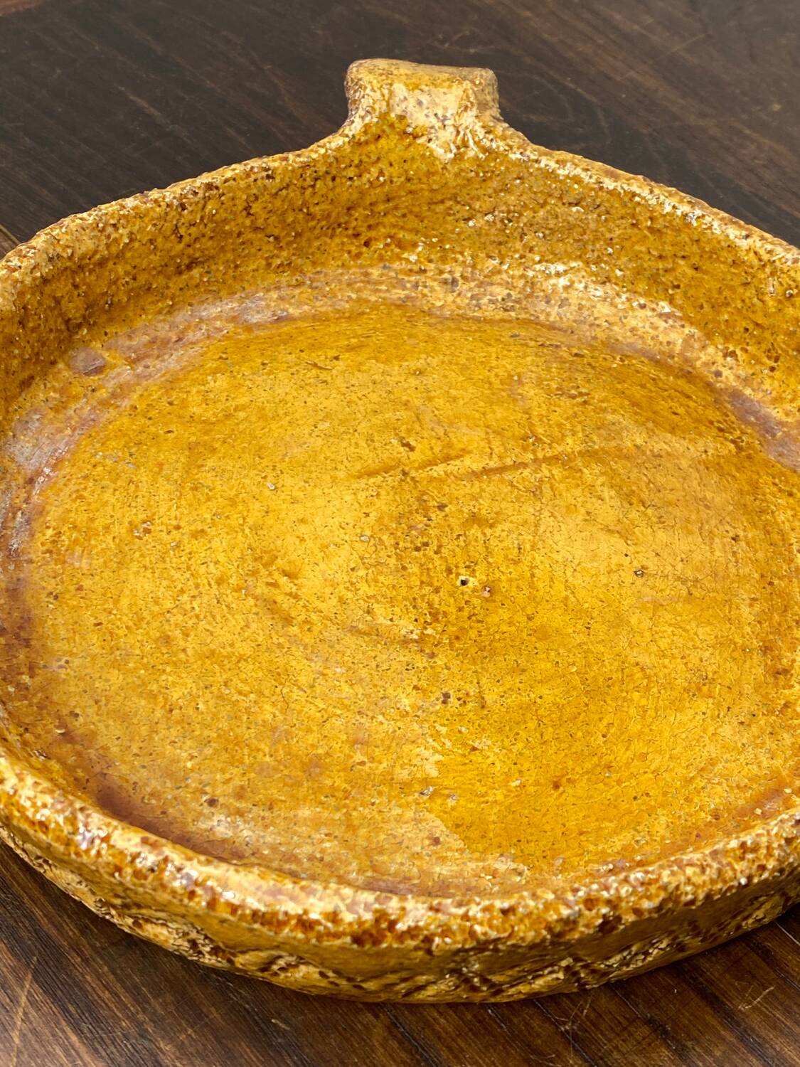 Old ceramic dish