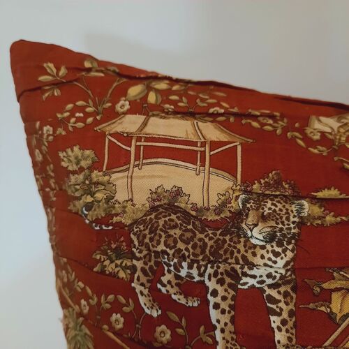 Vintage silk pillow - Ferragamo