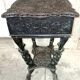 Ethnic carved wooden worker's furniture