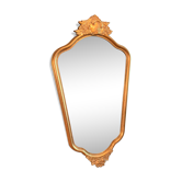 Miroir bois doré 68 cm