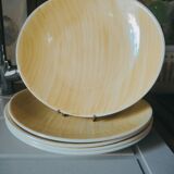 5 oval plates Aquilon by Salins