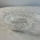 Cut glass bowl with oval pattern 11cm