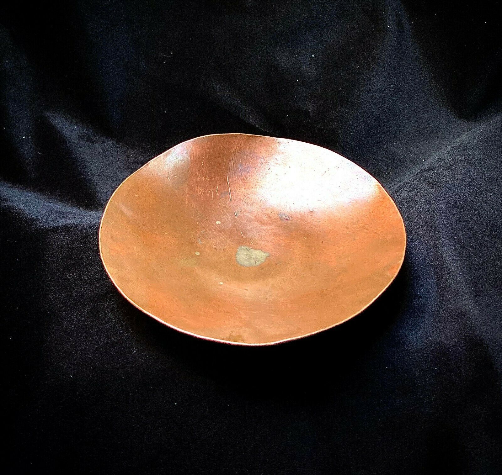 Vide poche en Dinanderie d'Art Déco, Claudius Linossier