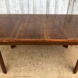 Rectangular Scandinavian butterfly table in solid wood