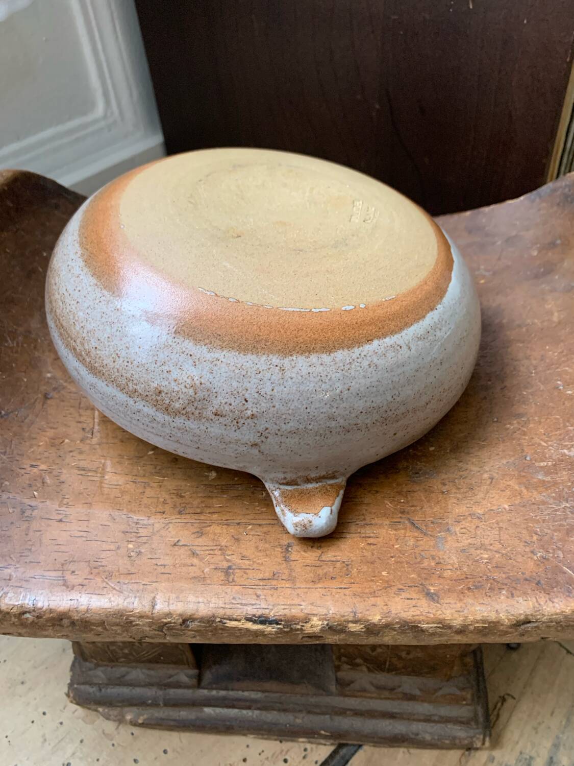 Voldemar Volkoff - Grey Ceramic Dish - Vallauris