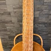 Ancienne panière de boulanger, en osier - 84cm