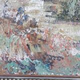 Vladimir Jurpalov, Russian Modern Painting, Oil on Canvas, 1995, Framed.