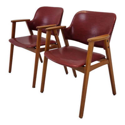 Chaises de salle à manger ou de restaurant par Cees Braakman pour Pastoe, années 1950