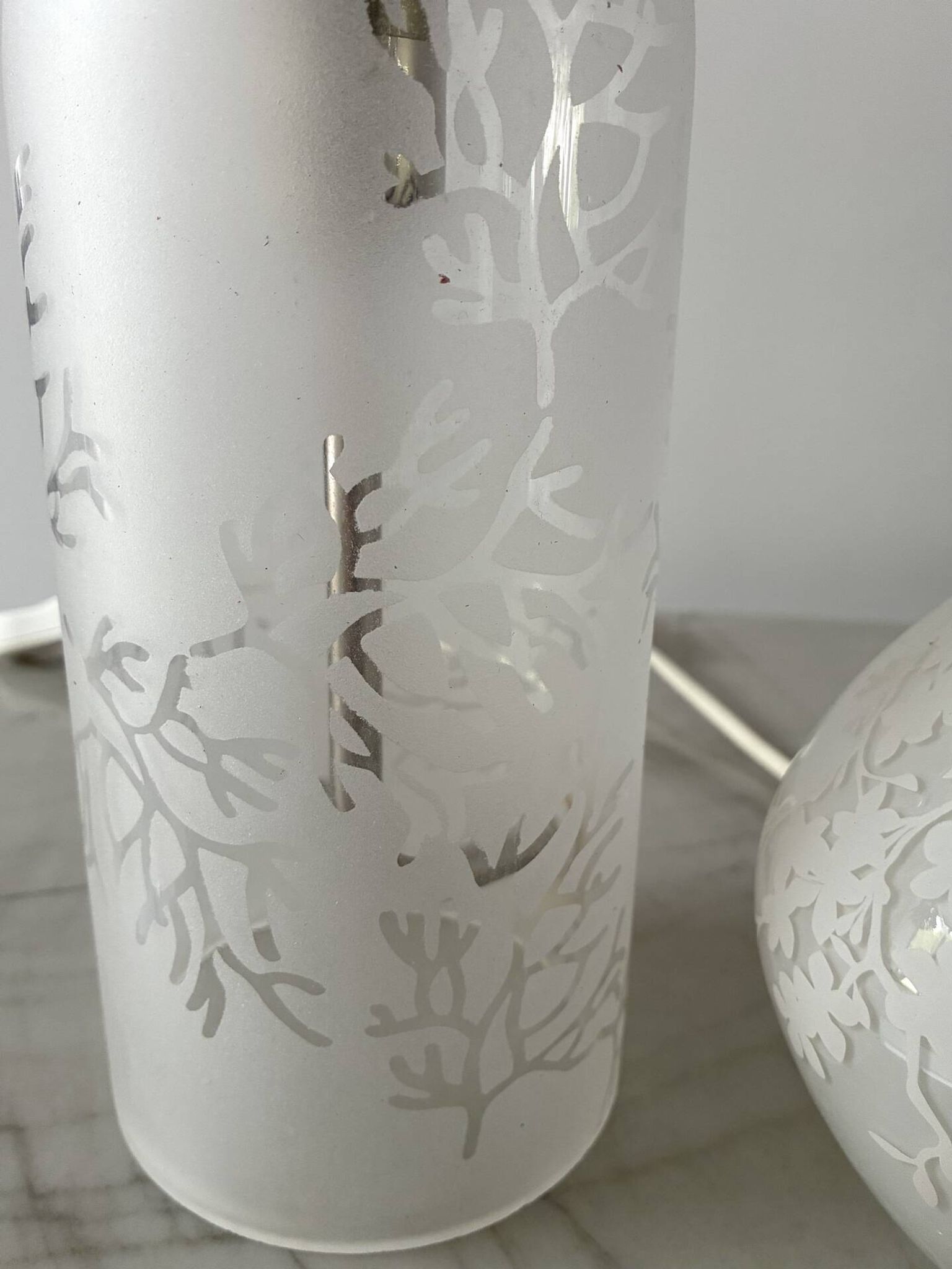 Paire lampes IKEA Knubbig  1990 par Michiko Nakata