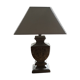 Shabby chic style wooden table lamp