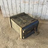 Wooden military crate