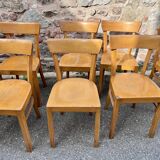 Fischel Thonet Baumann style bistro chair series