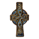 Ceramic glazed wall Celtic cross