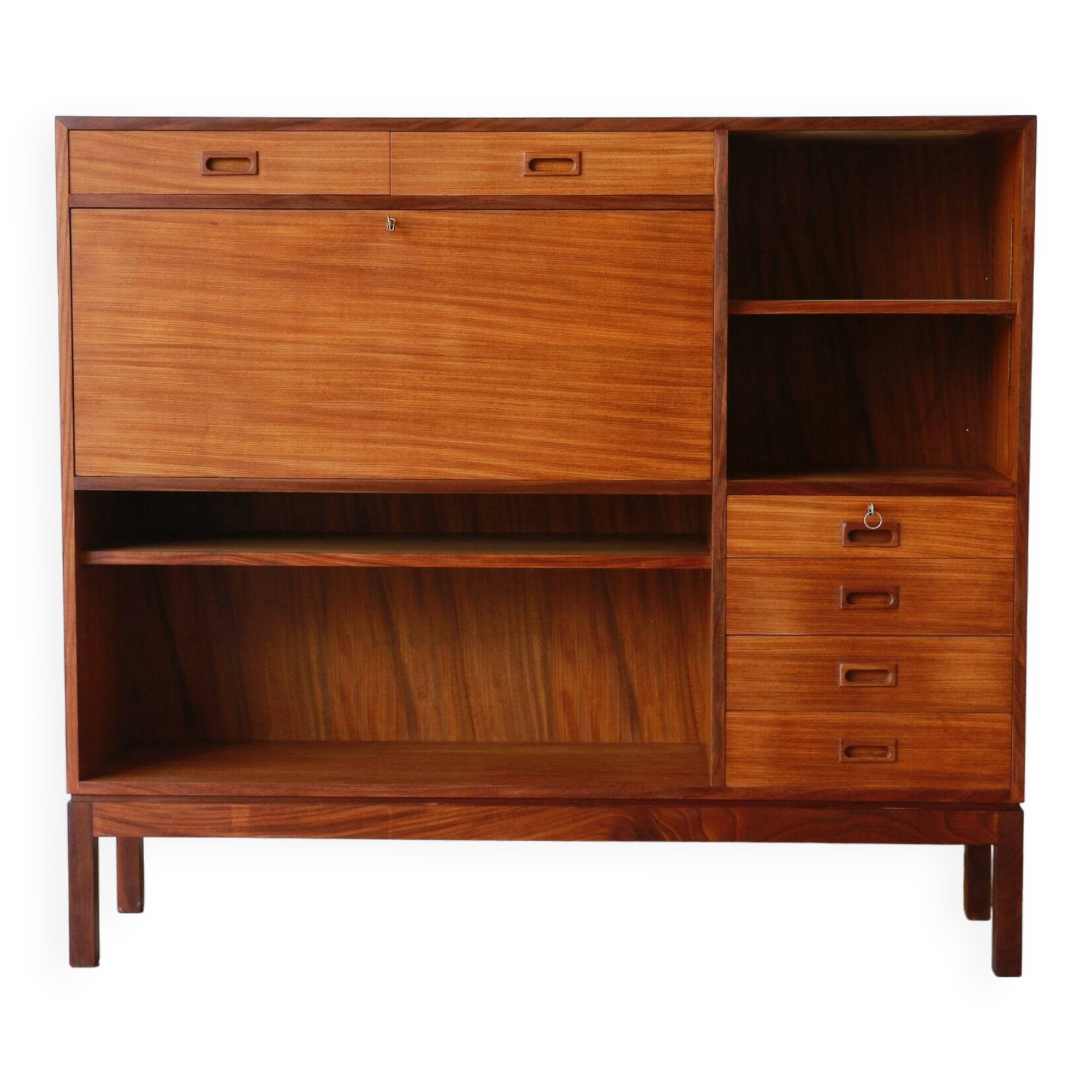 Bibliothèque/bureau militaire - Années 1970 - Mann Egerton