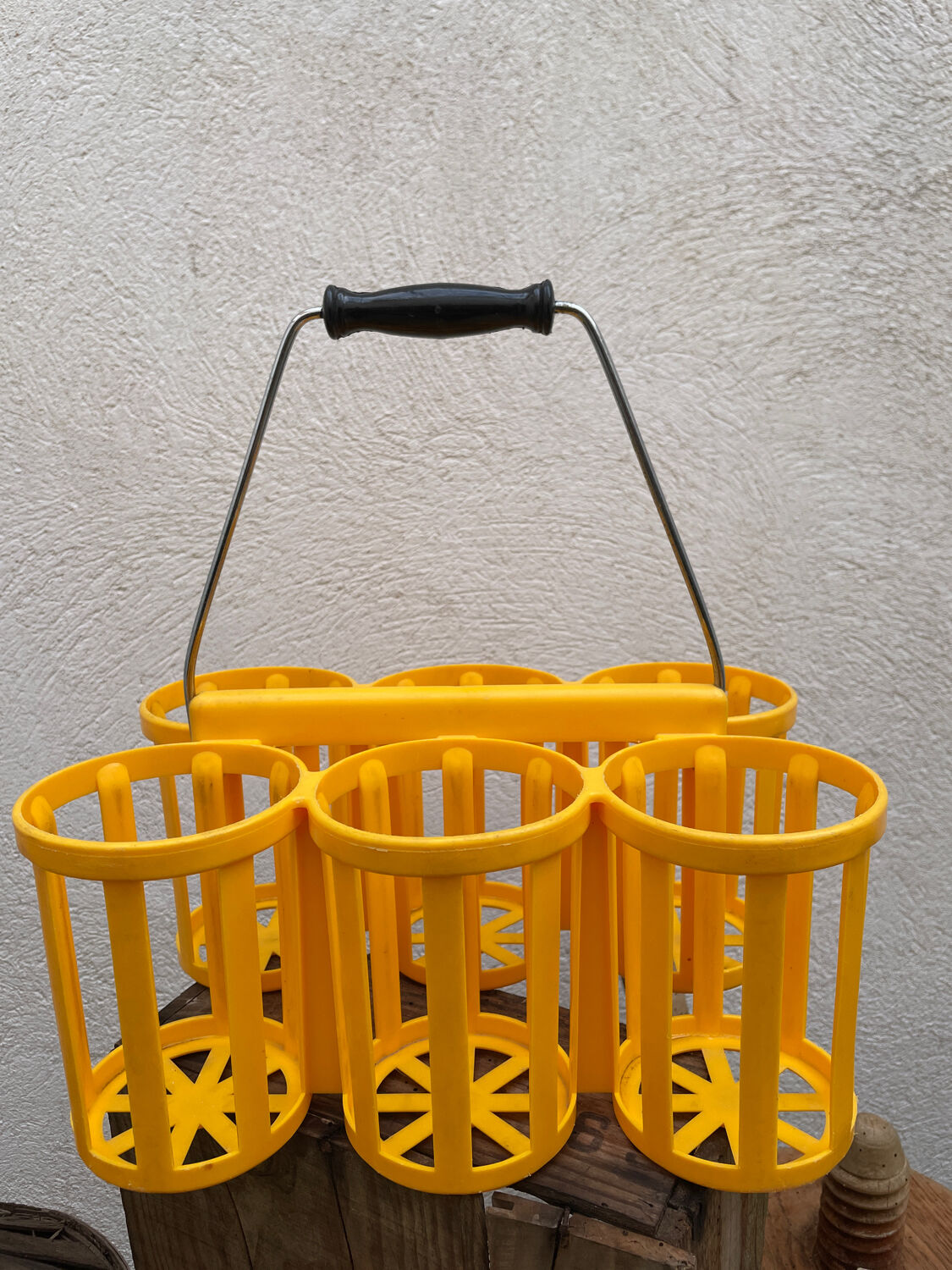 Antique bottle holder