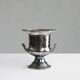 Seau à glace Art Déco en laiton plaqué argent, France, années 1900