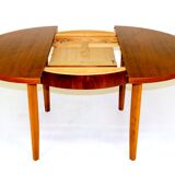 Teak and beech dining table, Sweden, 1960