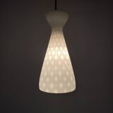 Glass hanging lamp by Aloys Gangkofner IBIZA for Peill & Putzler 1960