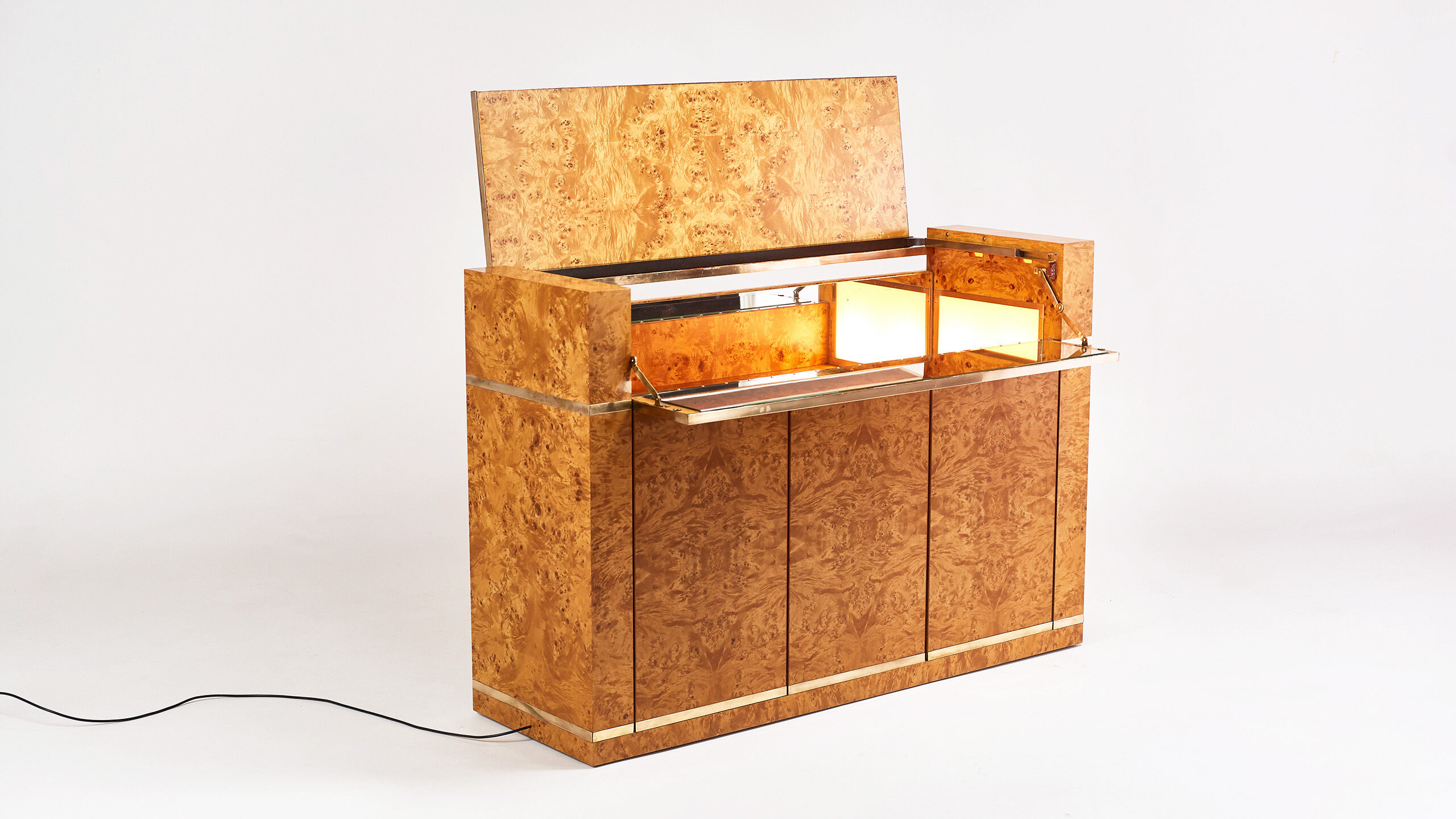 Furniture bar, Jean-Claude Mahey for Roche Bobois. 70s