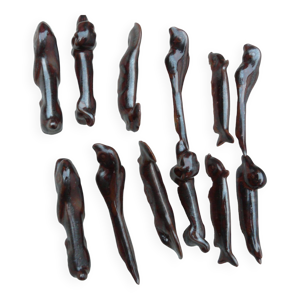 12 porte couteaux en