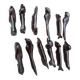 12 ceramic knife holders animals