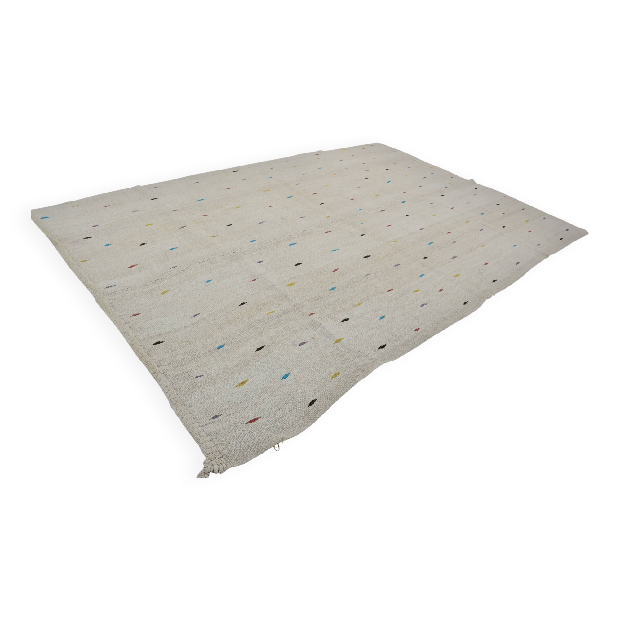 Vintage Neutral Hemp Rug sku 3069