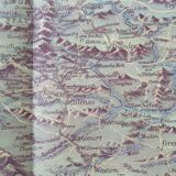 Bird's-eye map of South Africa 1900's