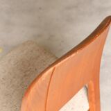 Danish dining chairs teak wood chair for dining room Scandinavian design mid century modern teak wood chairs