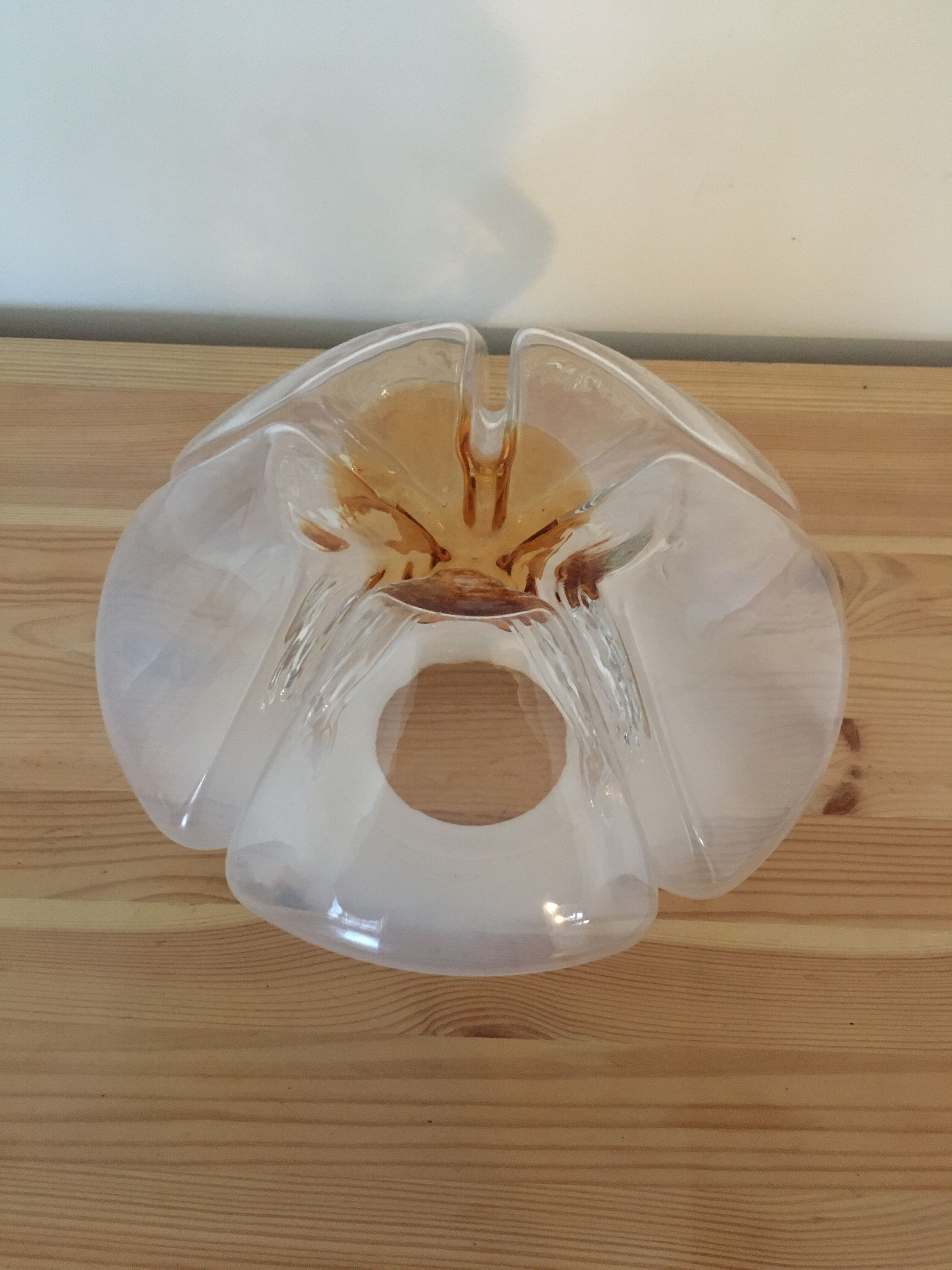Globe en verre Mazzega Murano