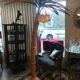 Palm handcrafted lamppost